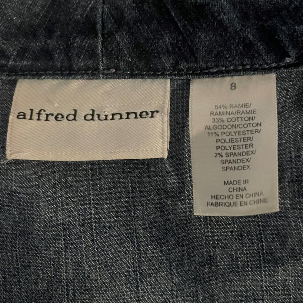 Alfred Dunner Jean Jacket - Picture 2 of 2